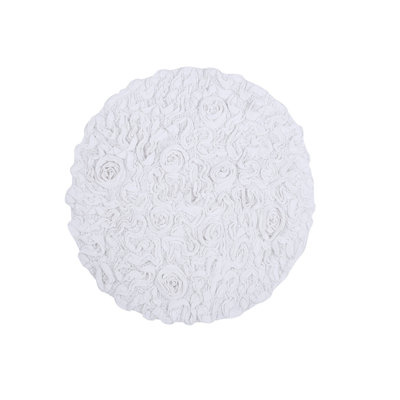 Tapis de bain rond 100% coton Home Weavers Franciska