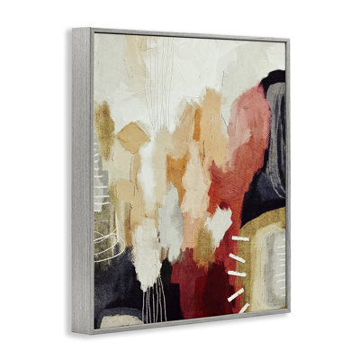 Abstrait art abstrait sud-ouest brun clair par Lisa Nohren