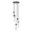 Mortola 5 - Light Dimmable Geometric Chandelier-90565804
