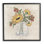 «Vintage Mixed Sunflower Arrangement» par Julie Norkus - cadre flottant, impression sur bois