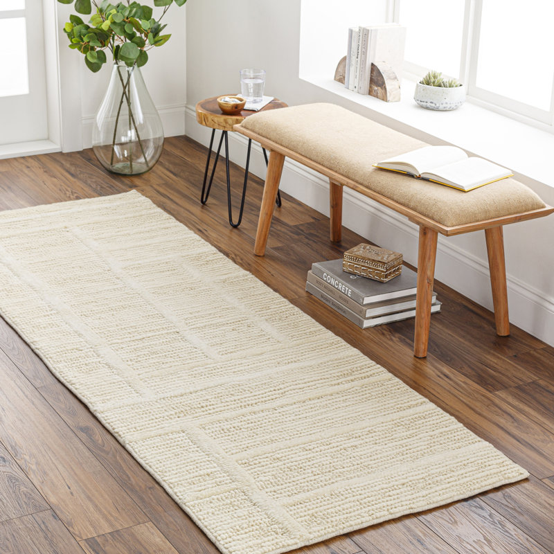 Tapis Ulmer crème, Rectangle 9 pi x 12 pi