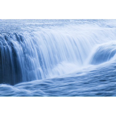 Cascading Water - Wrapped Canvas Print