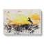 Horse At Sunset - Wrapped Canvas-61887206