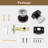 Coolnews Retro Elegant Series - Crystal Privacy Door Knobs-60588361