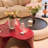 Modern wabi-Sabi cobblestone cloud coffee table
