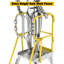Échelle plateforme en aluminium 4 marches 375 lb