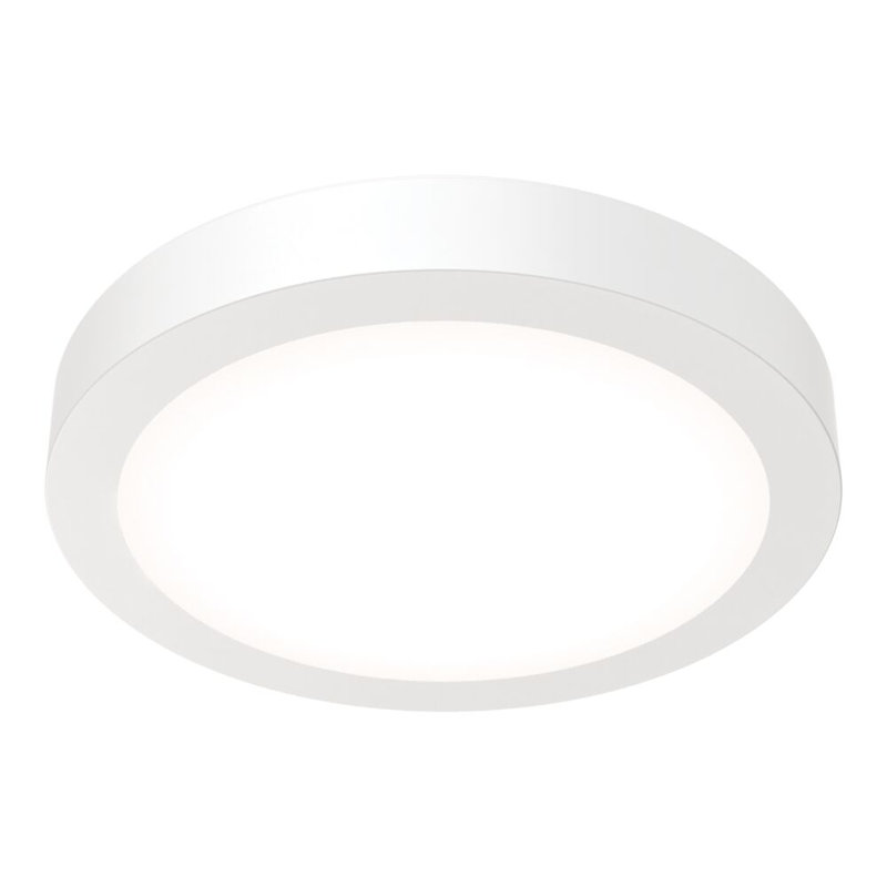 Plafonnier encastré blanc matte 6 po JSBC