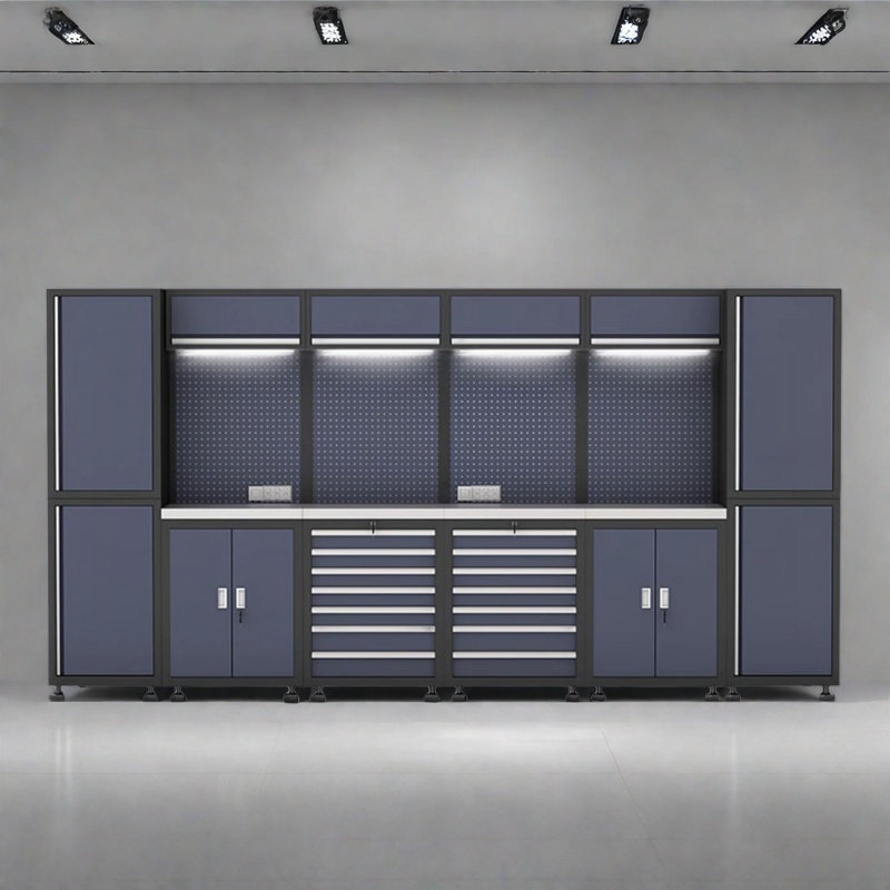 Système de rangement complet pour garage atelier