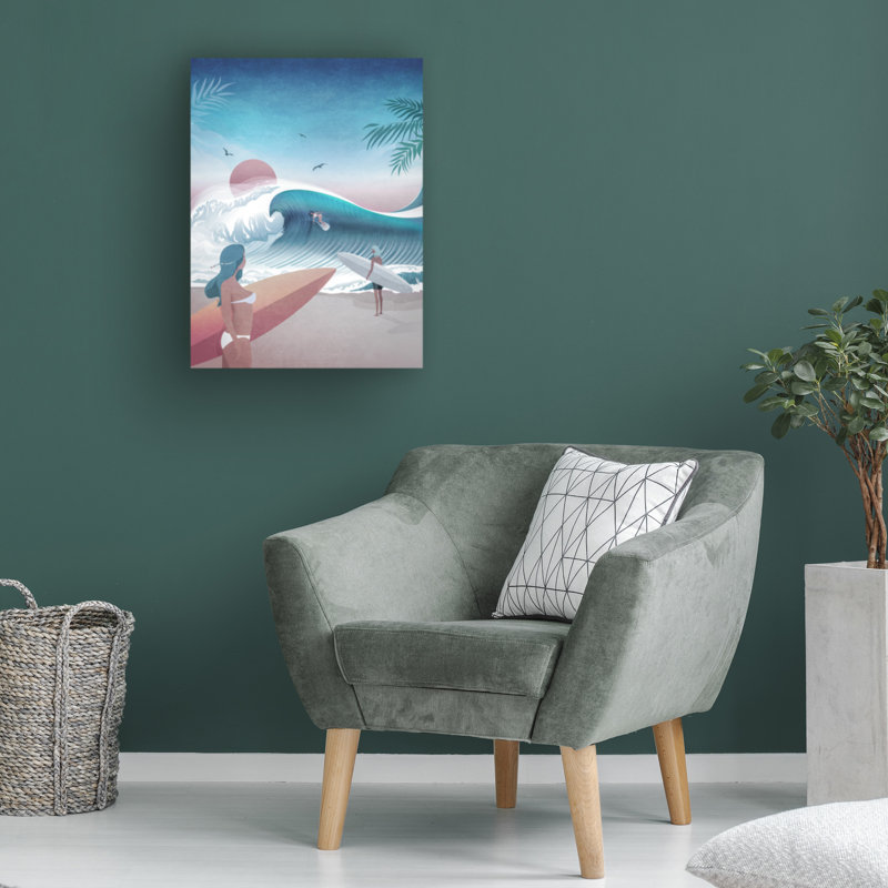 Œuvre d'art sur toile, Bachelor Tunaboylu, H 14 po x l 19 po