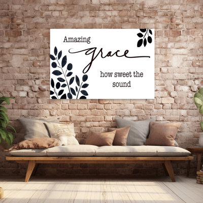 Amazing Grace Abstract Contemporary Wall Art Print