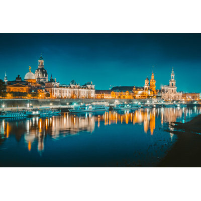 " Elbe River At Twilight "