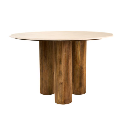 Dewy 47" Marble Dining Table