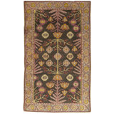 Antique One-of-a-Kind Rectangle 4'2" X 6'10" Area Rug