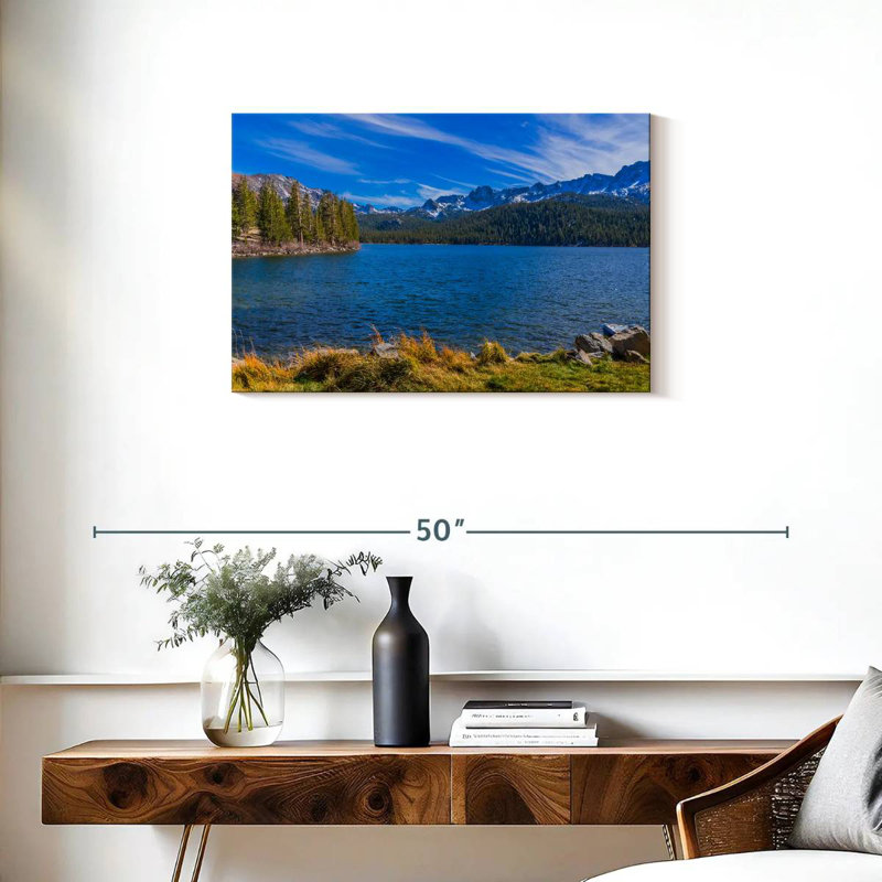 Peaceful Lake George, H 20 po x l 30 po