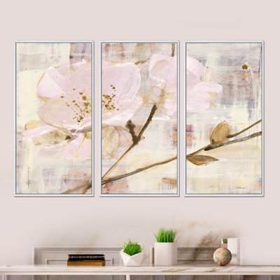 " Elegance I Pink " 3 - Pieces