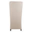 Chaise parsons Carolen revêtue de lin taupe