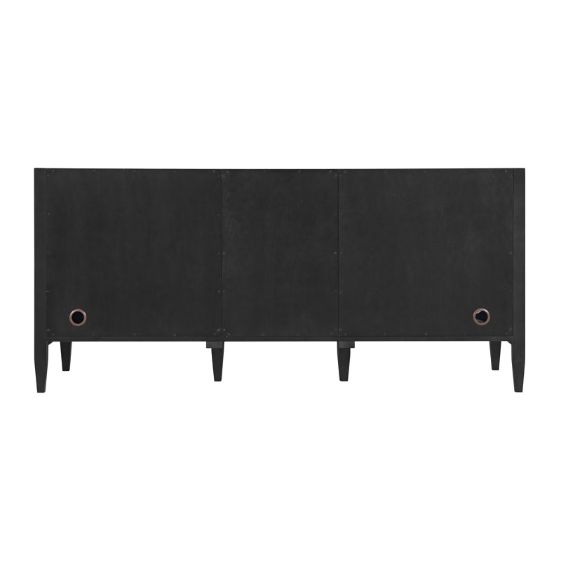 Myrrin 72'' W Double Vanity, Eternal Jasmine Pearl, Carbon Oak