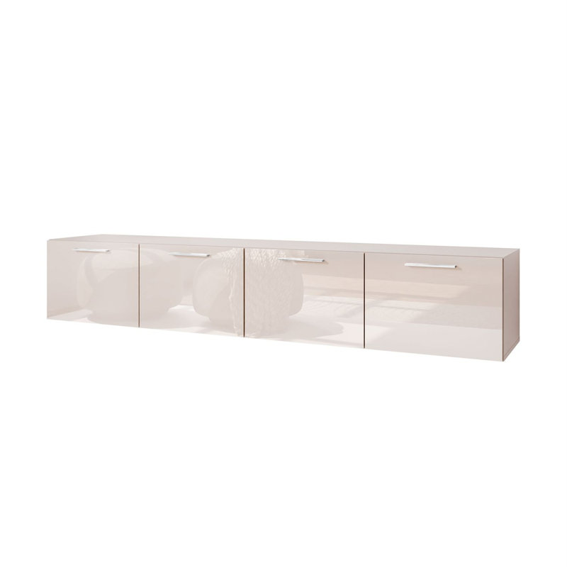 Unfinished TV Stand for TVs up to 58", Silver