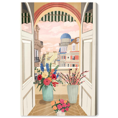 Flowers for Sale Canvas Fashion Art Prints by Art Remedy