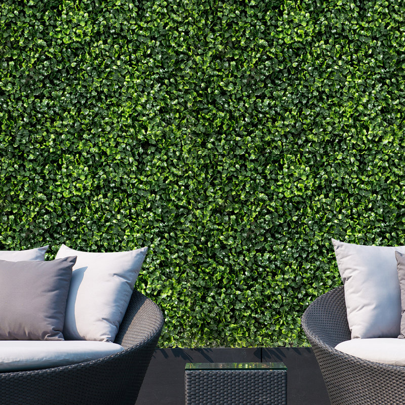 2 ft. H x 2 ft. W Artificial Topiary Polyethylene Privacy Screen