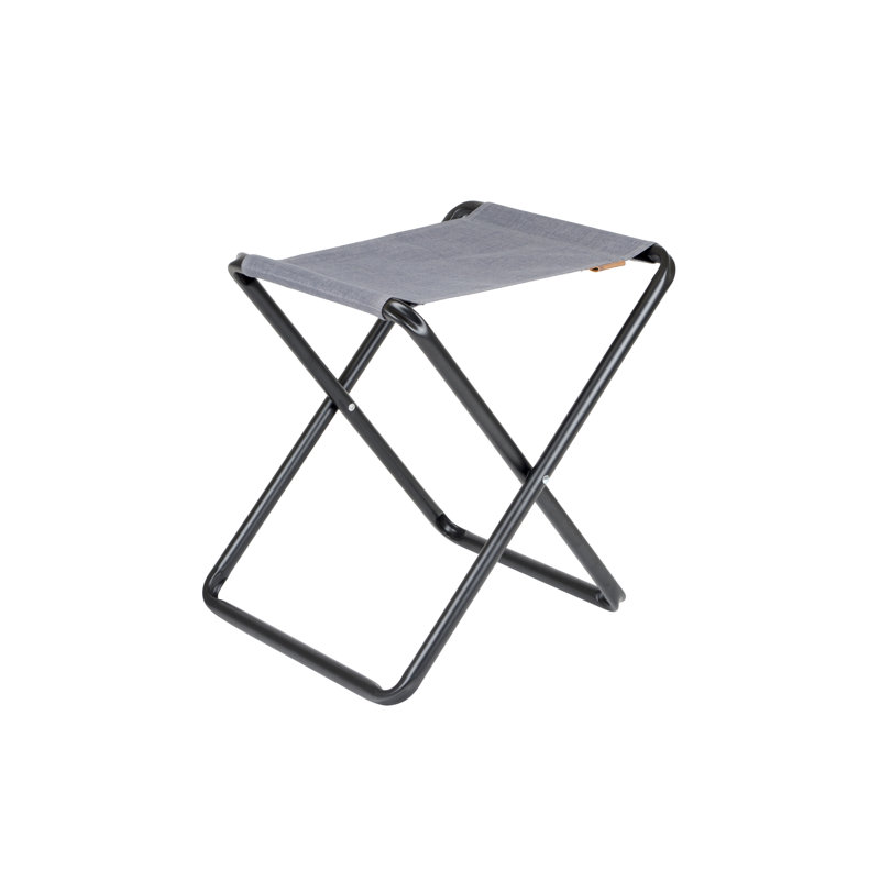 Desmarais Metal Outdoor Ottoman, Grey