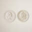 2 Piece Round Traditional Profile Wall Decor Set