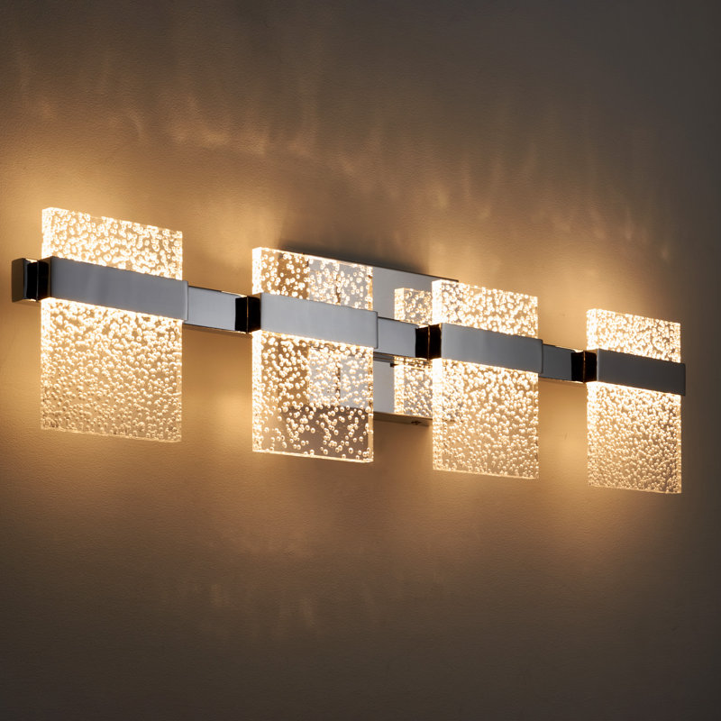 Andreamarie 4 - Light LED Vanity Light, Chrome