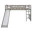 Lit mezzanine simple avec glissoire et échelle-2003330389