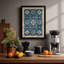 Ornamental Geometry Geometric - Framed Print-1639050950-1639050951
