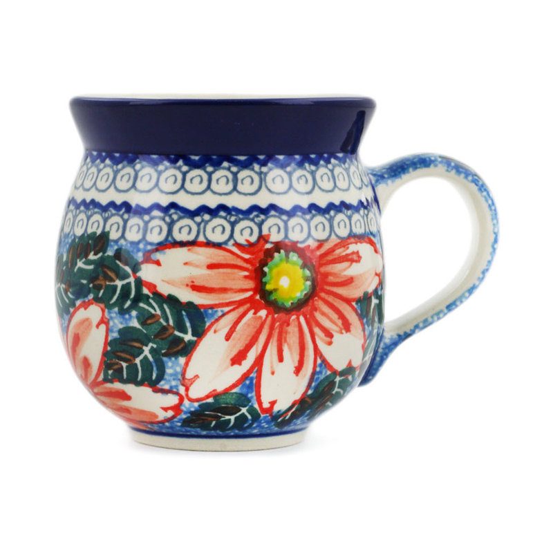 Tasse à bulles en grès poli 8 oz - Bold Susan, 12