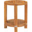 Outdoor Round Teak Side Table