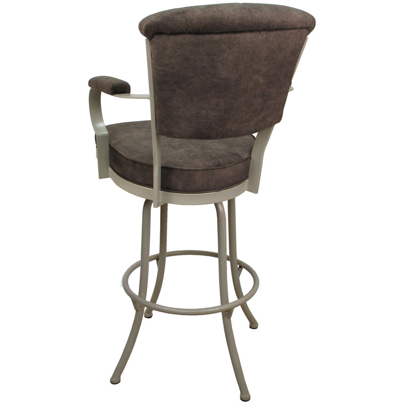 Tabouret très grand Hallah, Cendres / beige