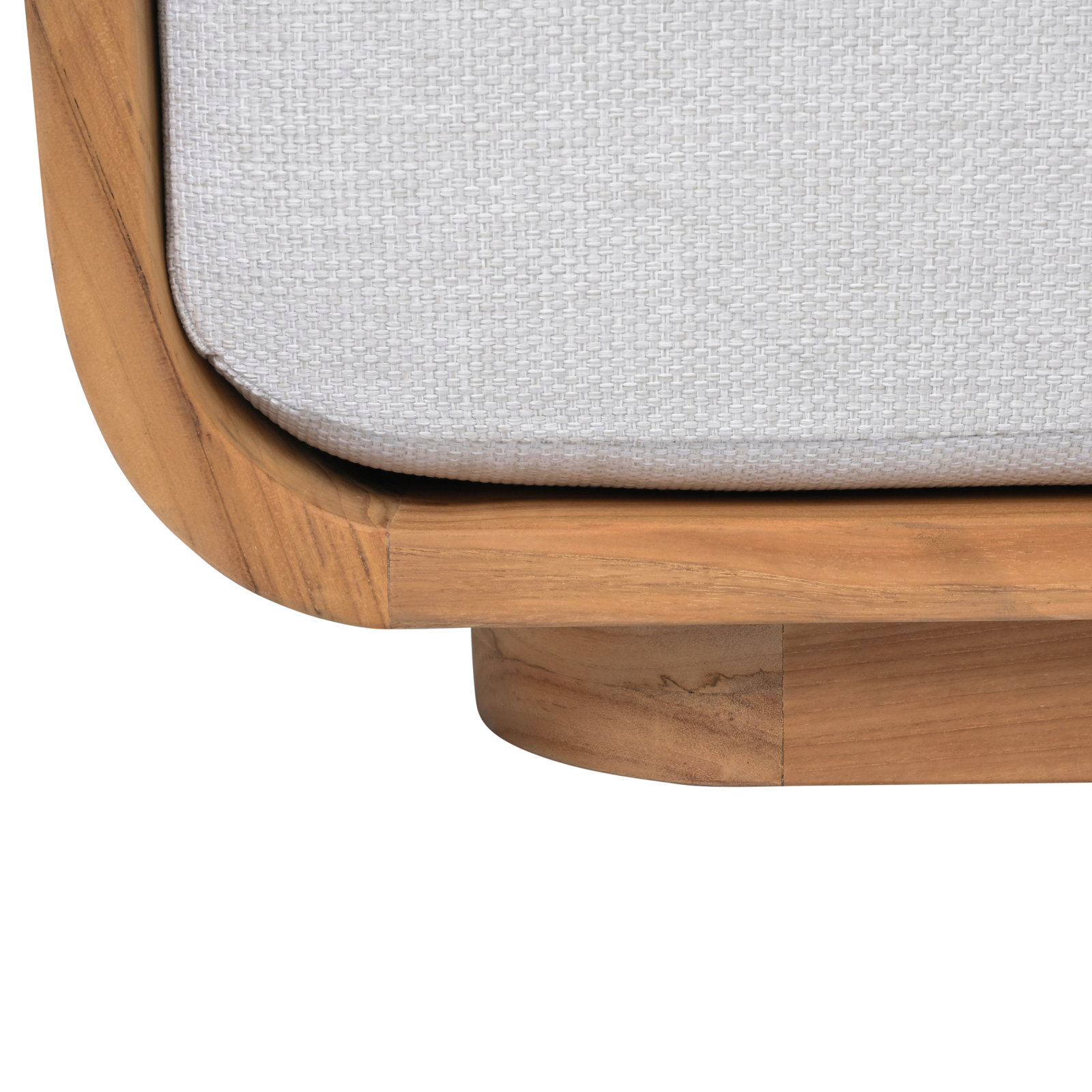Nina 85" Teak Wood Patio Sofa