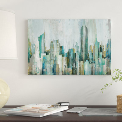 «Skyline», reproduction sur toile