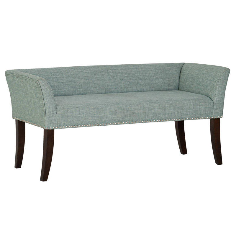 Upholstered Bench Teal