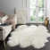 Keira Solid Colour Sheepskin Hand Woven Area Rug