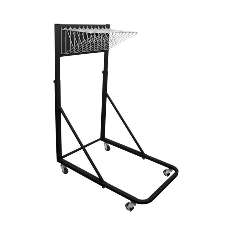 Support de rangement à roulettes vertical Steel Steel