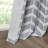 Modern Herringbone Print Blackout Curtains (Pair)
