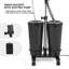 Bac à shampooing portatif 14,8 po x l 11,4 po avec robinet