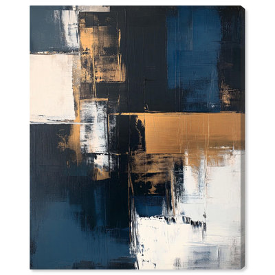 Radiant Blue Dawn I Blue Abstracts par Art Remedy