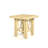 Bamboo Recliner Chair Set With Bamboo Side Table By RAM Game Room