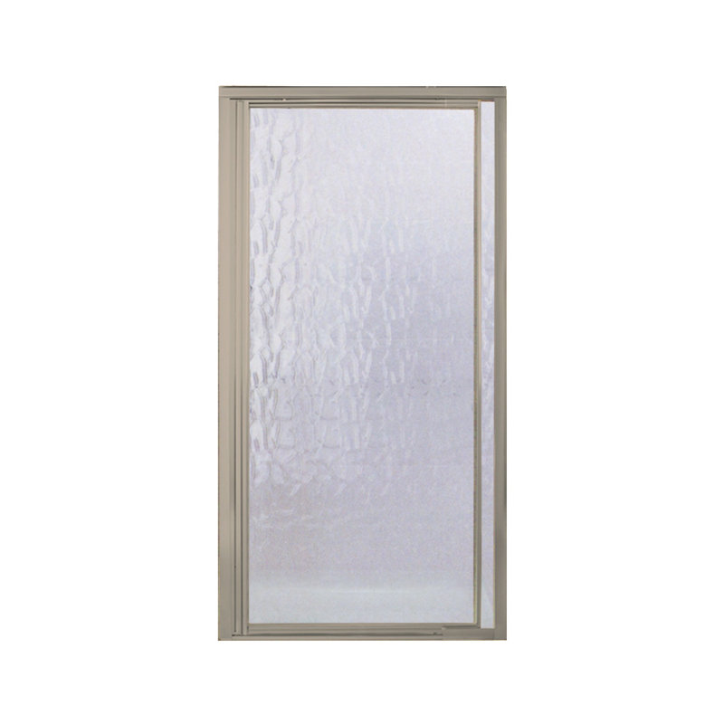 Vista Pivot II 31.25" x 65.5'' Pivot Shower Door, Nickel