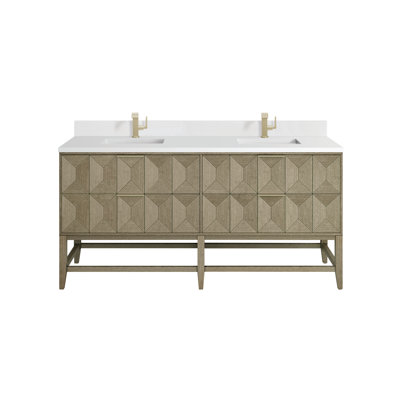 Ensemble de meuble-lavabo double 72 po Emmeline