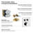 Cube 2-Function Thermostatic Complete Shower Faucet Set-134155026