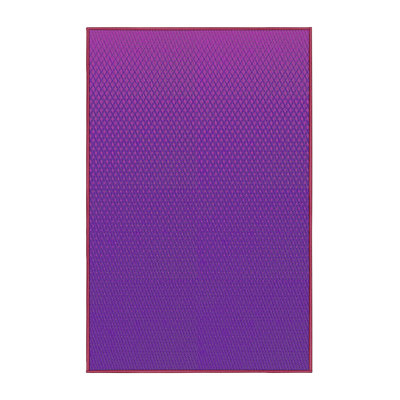 Tissé à la machine en laine et polyester mauve Tapis décoratif