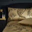 Moondusk Gold Reversible Duvet Cover Set-1090780160