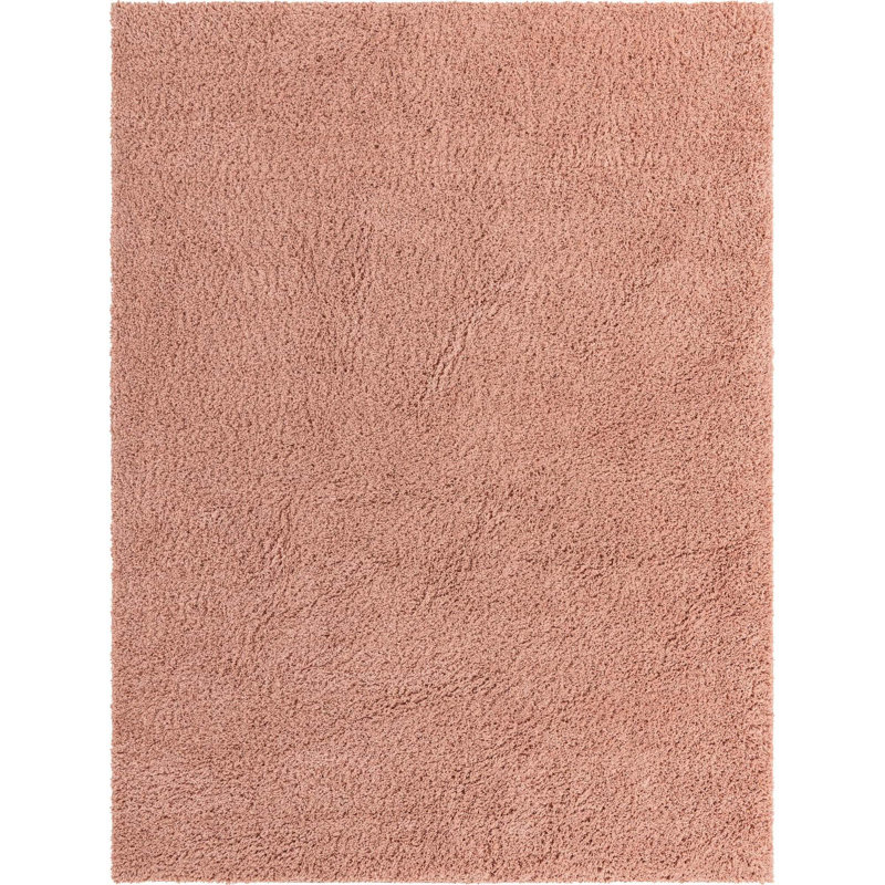 Tapis rose Nourison Essentials, Carré 7 pi