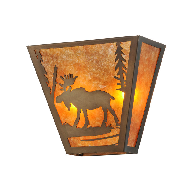 Applique murale encastrée 2 lumières Moose Creek