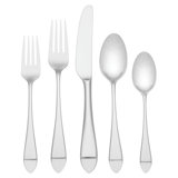 Charlotte Street 5 - Piece Stainless Steel Flatware Set - Service for 1