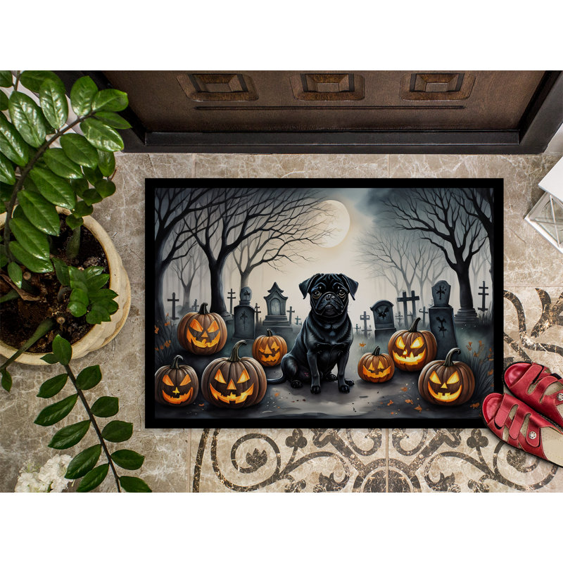 Tapis d'intérieur / extérieur antidérapant 27 po x 18 po Norreta, 18 W" x 27 L"
